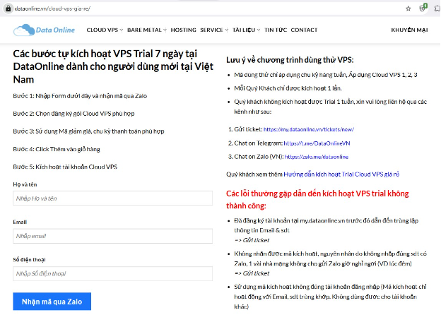 DataOnline - Công ty Cloud có dùng thử VPS 1 tuần tự động- Ảnh 3.