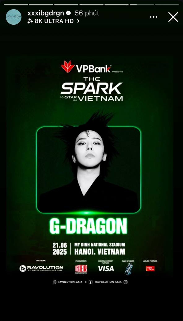 Nhiễu loạn thông tin G-Dragon tổ chức concert tại Việt Nam vào tháng 11, dư luận bùng nổ tranh cãi- Ảnh 1.
