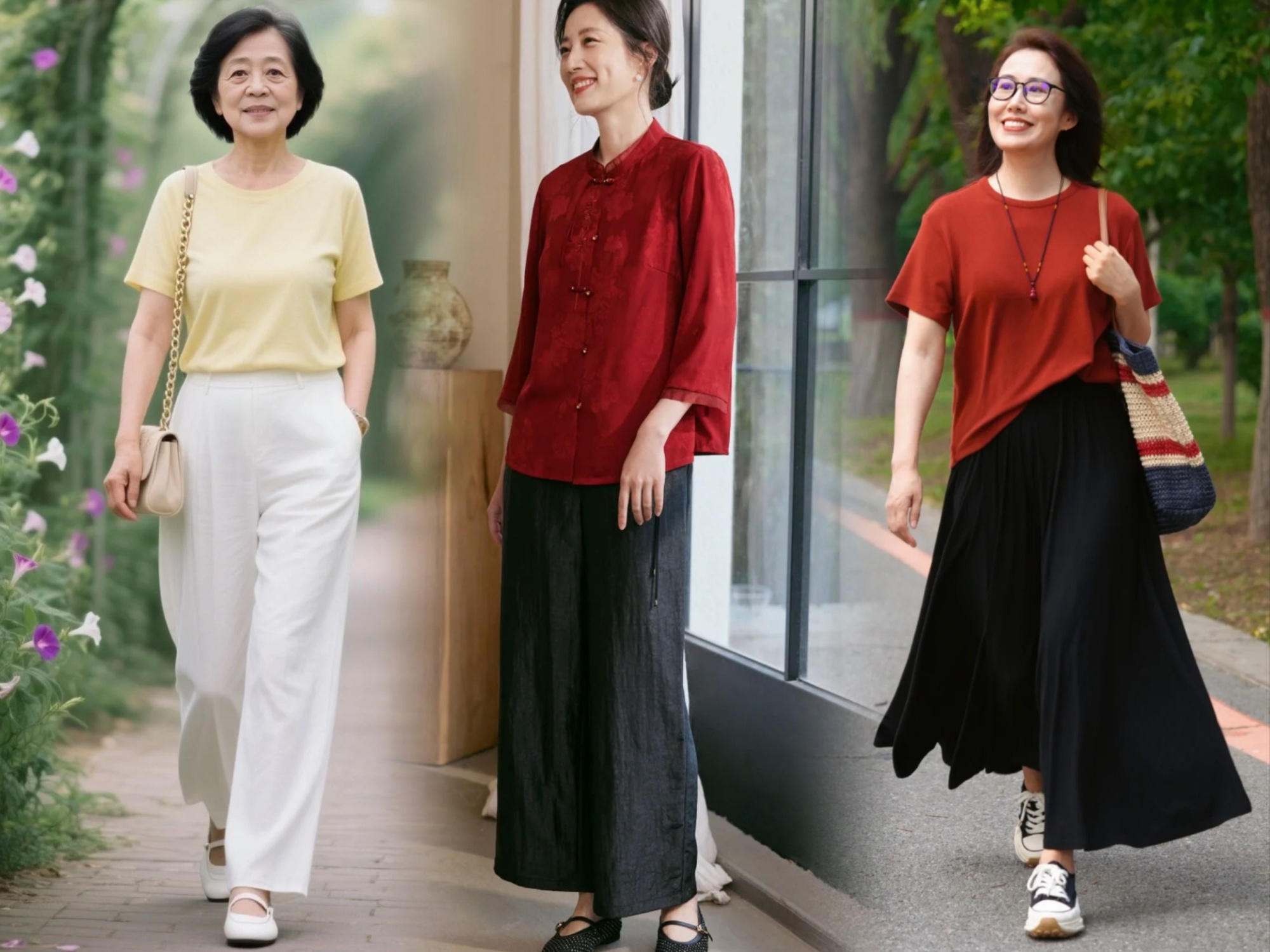 Phụ nữ trung niên học mẹo phối màu này để nhìn thanh lịch trong mùa hè, và giá trị quyến rũ tăng vọt- Ảnh 4.