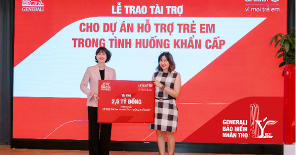 Generali tài trợ 2,5 tỷ đồng bảo vệ trẻ em Việt- Ảnh 1.