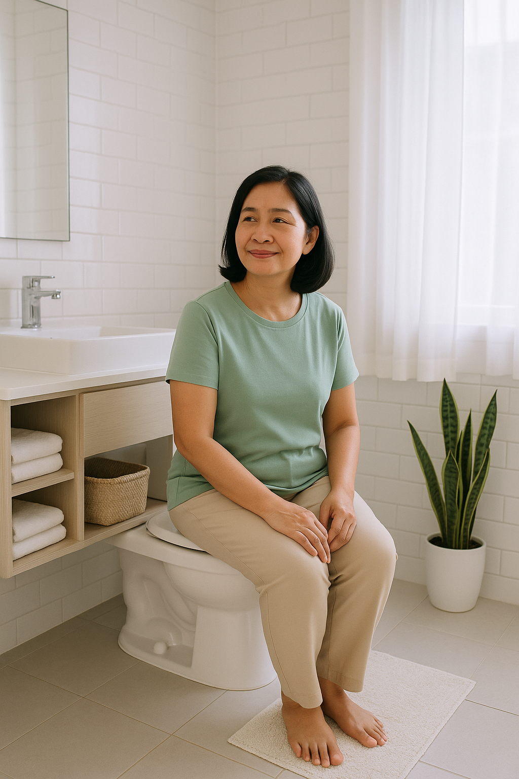 Tôi thay 3 món trong phòng tắm ở tuổi 50 – và sống nhàn tênh mỗi ngày, không còn sợ dọn dẹp- Ảnh 3. Tôi thay 3 món trong phòng tắm ở tuổi 50 – và sống nhàn tênh mỗi ngày, không còn sợ dọn dẹp- Ảnh 3.