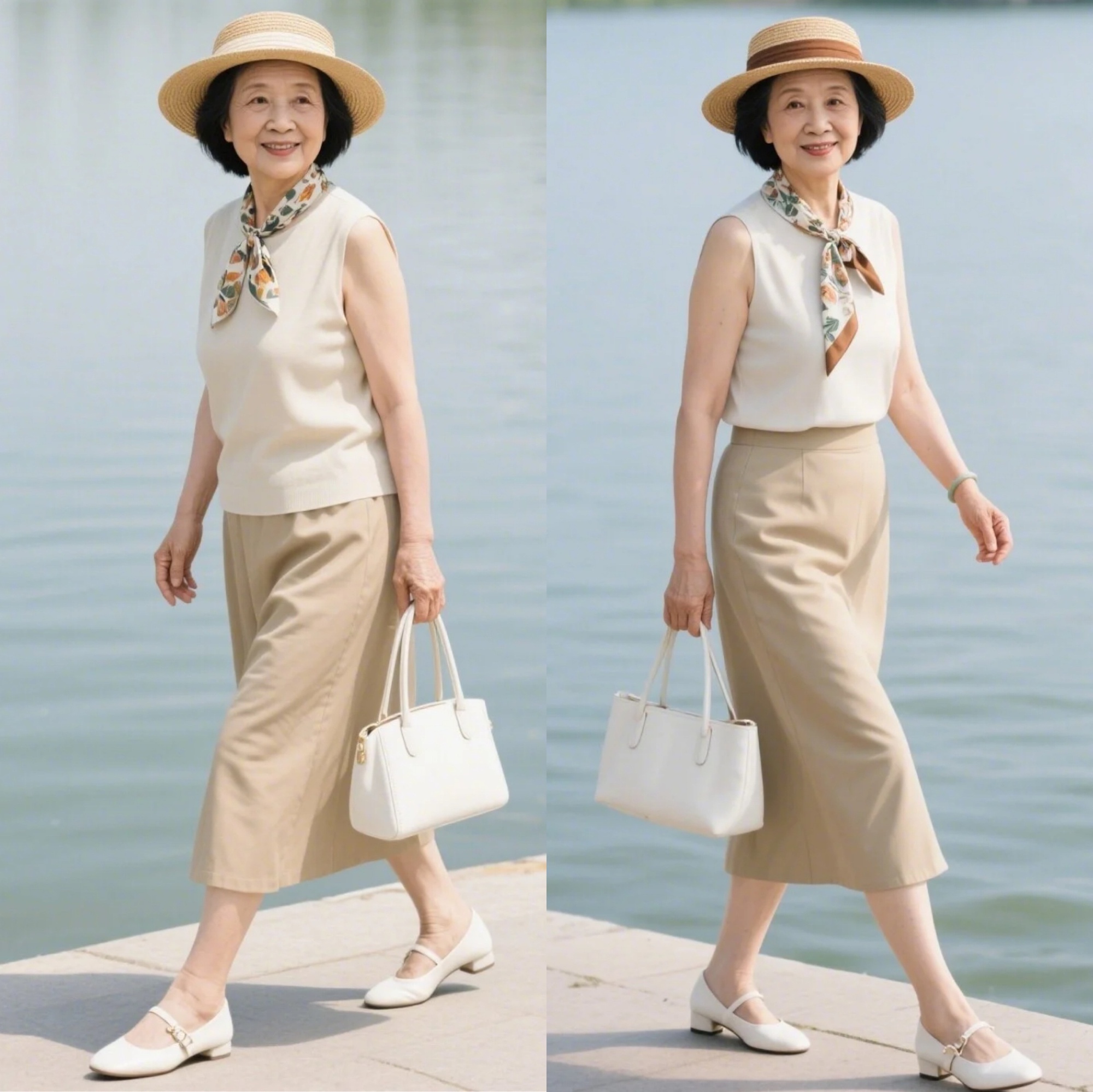 Tại sao phụ nữ 40+ đồng loạt từ bỏ áo thun để chọn áo không tay?- Ảnh 11. Tại sao phụ nữ 40+ đồng loạt từ bỏ áo thun để chọn áo không tay?- Ảnh 11.