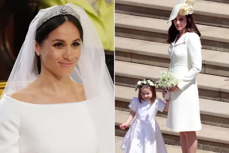 Meghan Markle và Kate Middleton: Cả hai đều khóc nức nở vì một chiếc váy?- Ảnh 1.