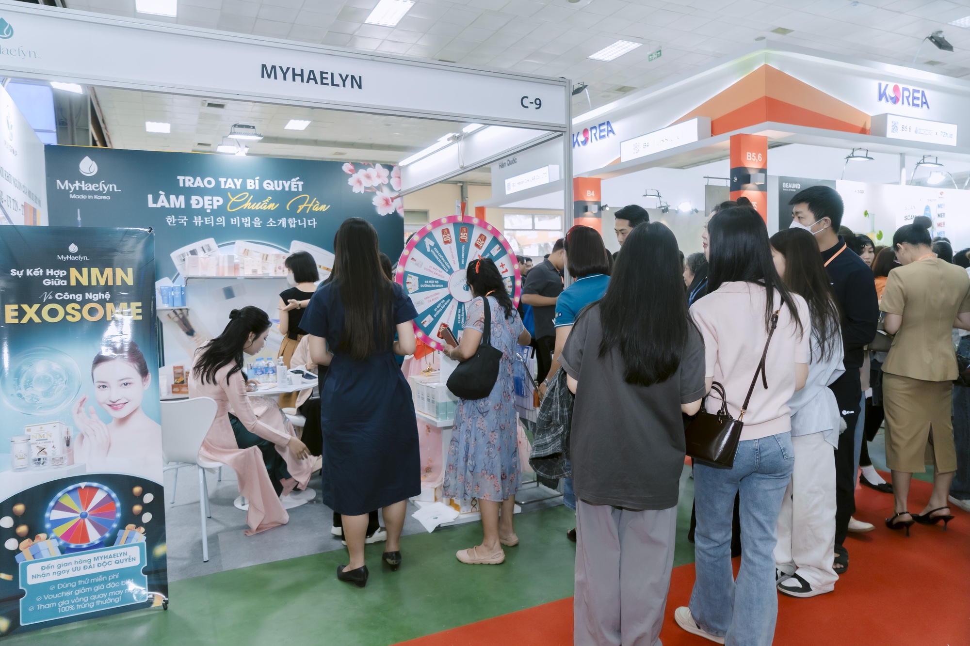 MyHaelyn gây ấn tượng tại Triển lãm Beautycare Expo 2025- Ảnh 2. MyHaelyn gây ấn tượng tại Triển lãm Beautycare Expo 2025- Ảnh 2.
