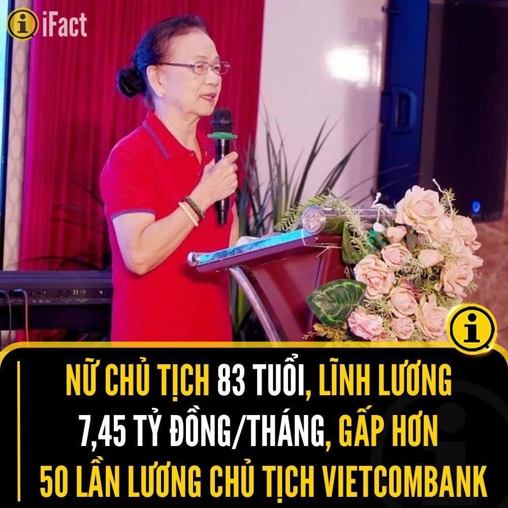 Xôn xao nữ doanh nhân ngoài 80 tuổi nhận lương 7,5 tỷ mỗi tháng, bỏ xa nhiều sếp lớn ngân hàng: Thực hư thế nào?- Ảnh 1.
