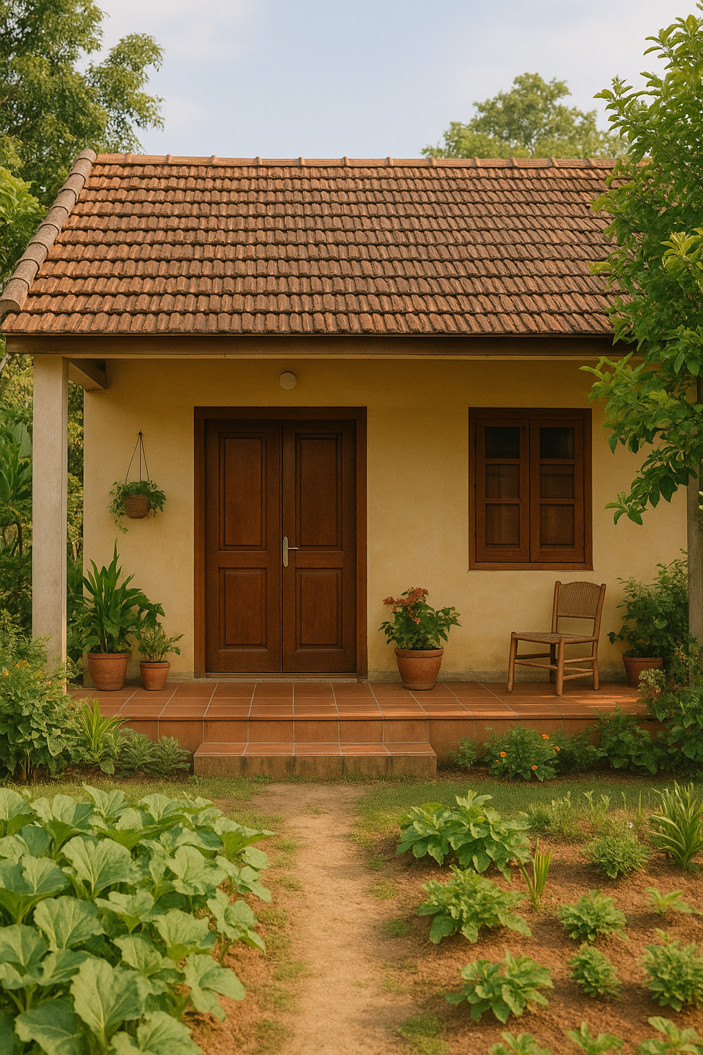 Tôi rời phố, dừng thuê nhà 30m², về quê sống trong nhà cấp 4 với vườn 150m², mỗi sáng tỉnh dậy đều thấy đáng giá- Ảnh 2.