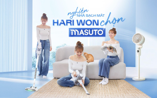 Hari Won chọn Masuto: Bí quyết để "nghiện nhà sạch mát" của phụ nữ hiện đại- Ảnh 1.