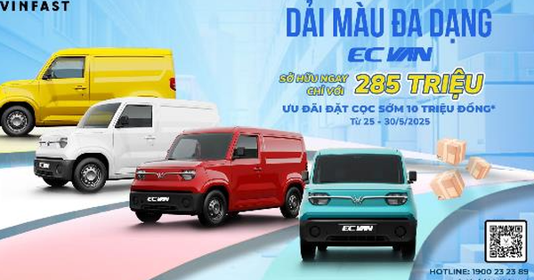 Chở khỏe – Tốn ít – Luồn lách đỉnh: EC Van sẽ chiếm sóng phân khúc xe chở hàng đô thị- Ảnh 1.
