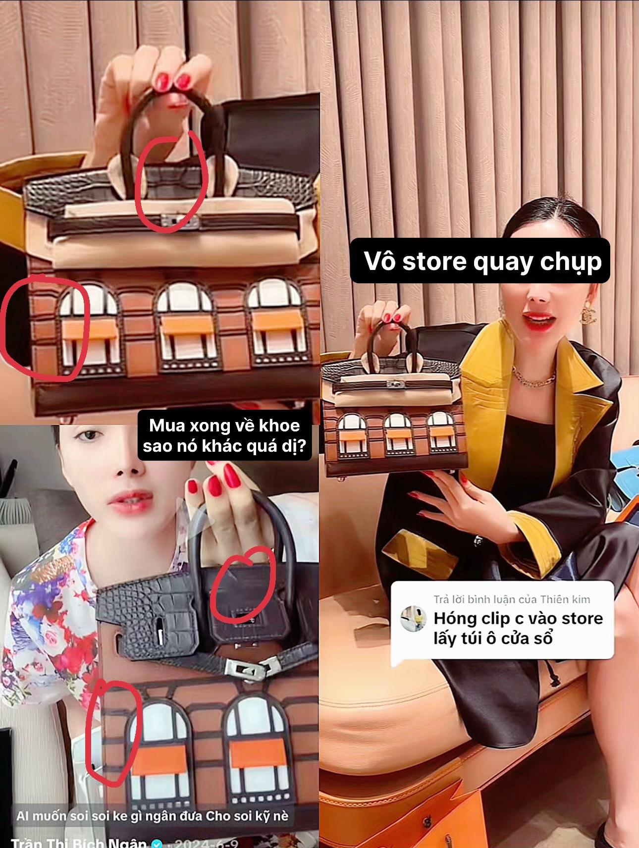 "Phú bà" Ngân Collagen và núi đồ hiệu lạ lắm: Toàn Hermès, Dior... mà nhìn kiểu gì cũng thấy "dại"- Ảnh 13. "Phú bà" Ngân Collagen và núi đồ hiệu lạ lắm: Toàn Hermès, Dior... mà nhìn kiểu gì cũng thấy "dại"- Ảnh 13.