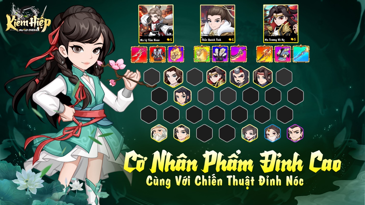 Kiêm Hiệp Auto Chess: Game Auto Chess phong cách Võ Lâm tiên phong tại Việt Nam- Ảnh 4.