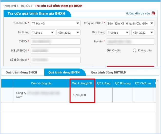 Tham gia BHXH 52 tháng, đóng mức đóng 5 triệu đồng, trợ cấp thất nghiệp được bao nhiêu?- Ảnh 2.