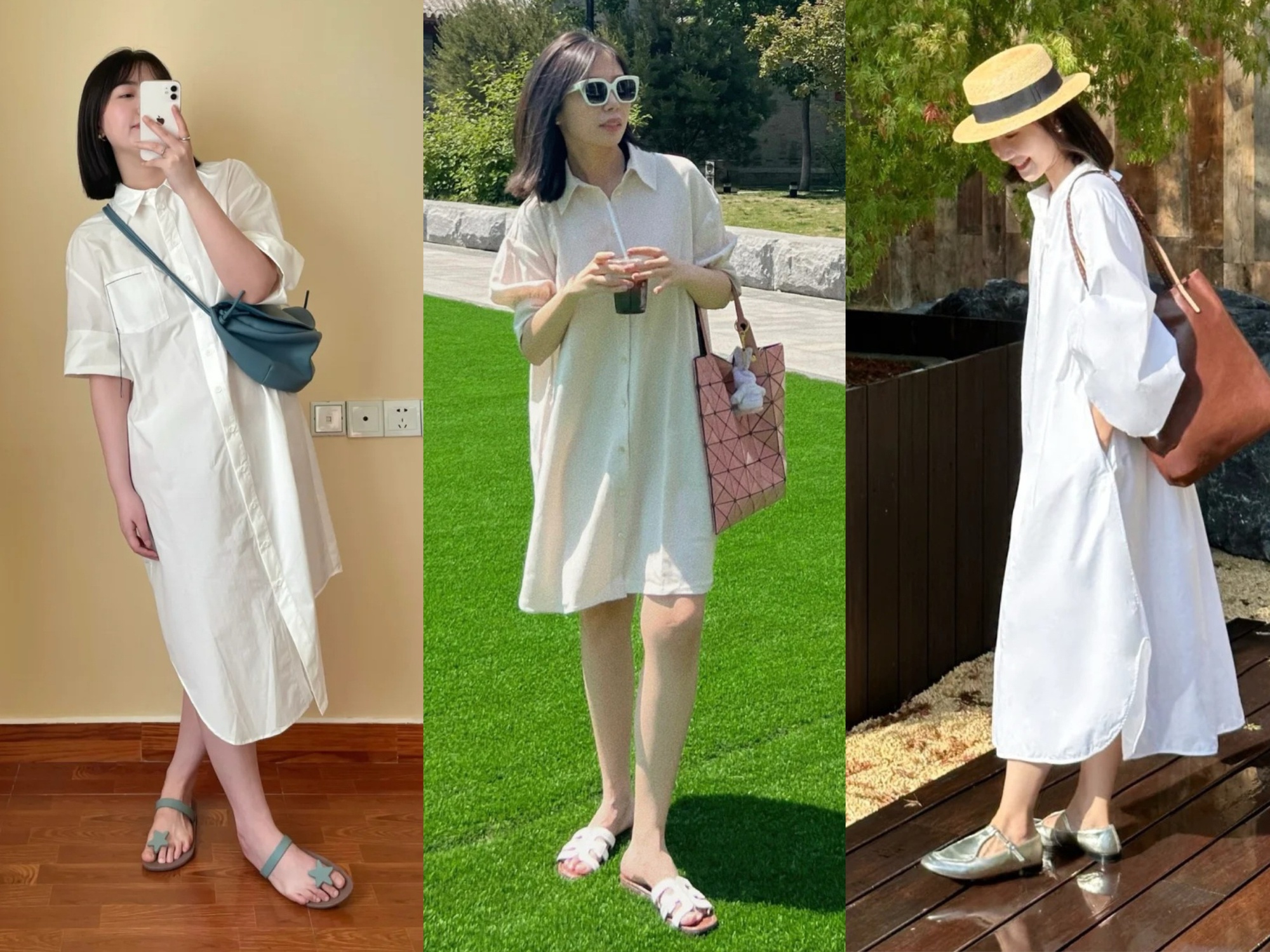 Đầu hè mặc gì vừa mát vừa sang? Váy sơ mi là đáp án hoàn hảo!- Ảnh 1.