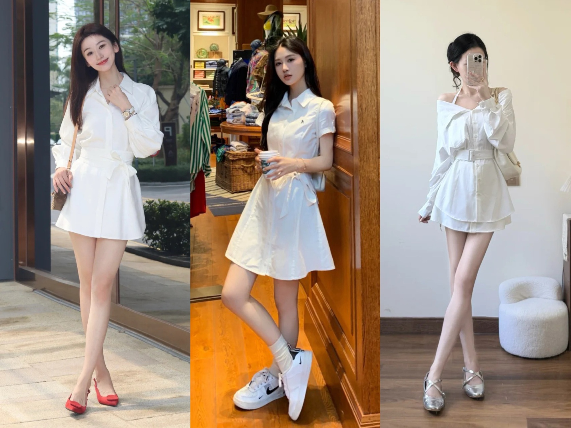 Đầu hè mặc gì vừa mát vừa sang? Váy sơ mi là đáp án hoàn hảo!- Ảnh 6.