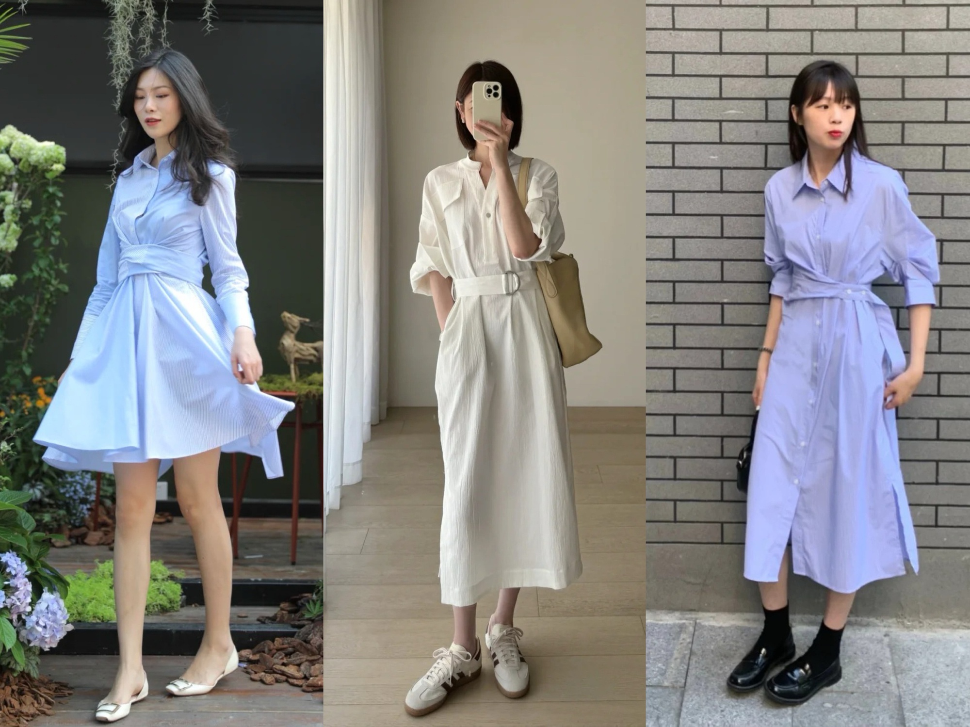 Đầu hè mặc gì vừa mát vừa sang? Váy sơ mi là đáp án hoàn hảo!- Ảnh 5.