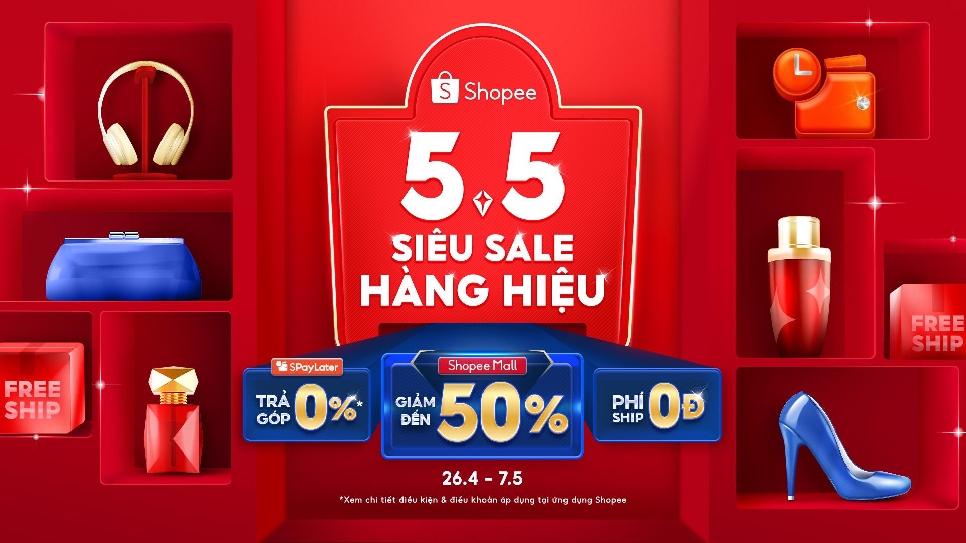 Các toạ độ “check-in” hot nhất Shopee 5.5: đu idol, chốt đơn hàng hiệu, nhận hoàn xu đến 3 triệu- Ảnh 1. Các toạ độ “check-in” hot nhất Shopee 5.5: đu idol, chốt đơn hàng hiệu, nhận hoàn xu đến 3 triệu- Ảnh 1.