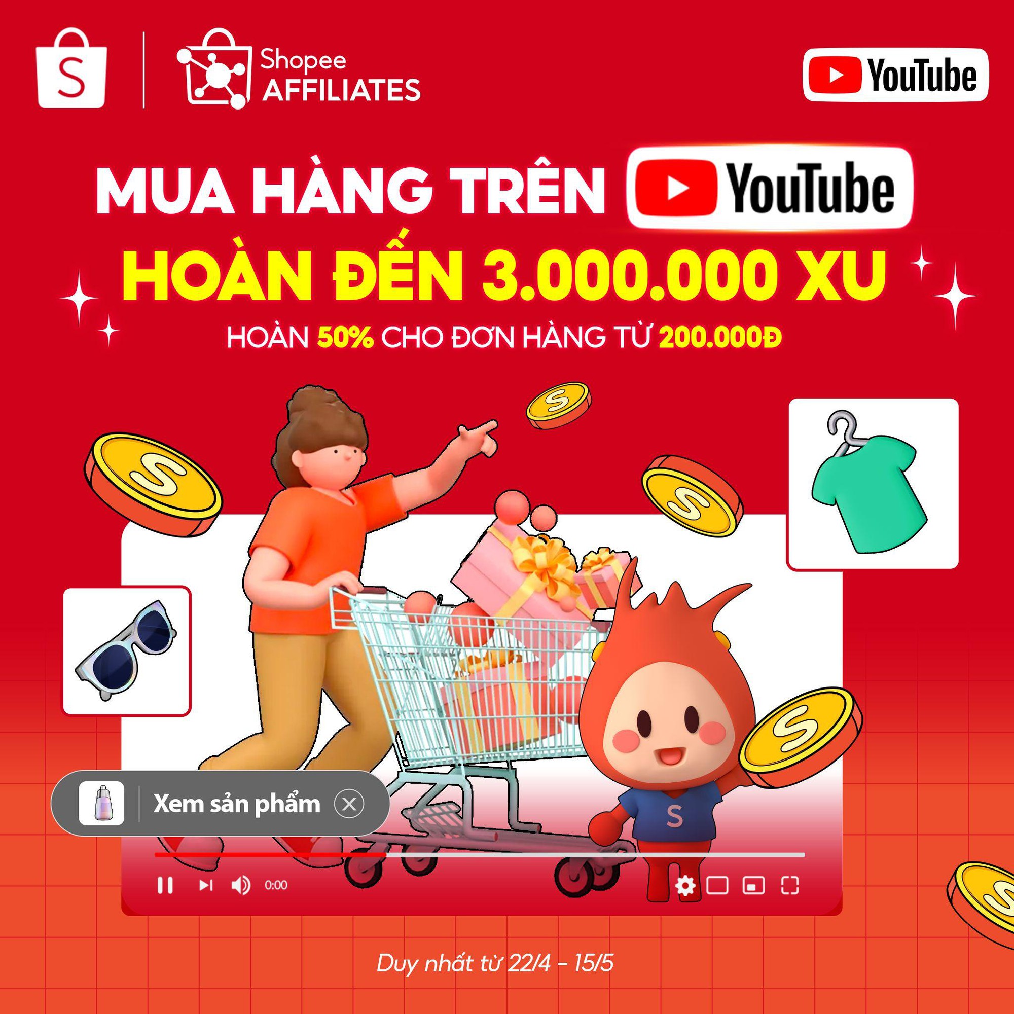 Các toạ độ “check-in” hot nhất Shopee 5.5: đu idol, chốt đơn hàng hiệu, nhận hoàn xu đến 3 triệu- Ảnh 4. Các toạ độ “check-in” hot nhất Shopee 5.5: đu idol, chốt đơn hàng hiệu, nhận hoàn xu đến 3 triệu- Ảnh 4.
