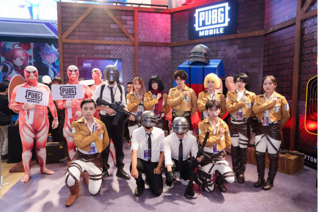 PUBG Mobile bùng nổ tại Vietnam Gameverse 2025 với trải nghiệm đậm chất Attack On Titan- Ảnh 2.