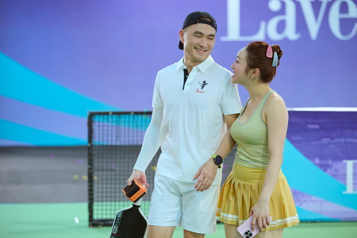 Bảo Thy đẹp trắng sáng trên sân pickleball, gây bất ngờ với thành tích ấn tượng dù mới chơi 1 tháng- Ảnh 1. Bảo Thy đẹp trắng sáng trên sân pickleball, gây bất ngờ với thành tích ấn tượng dù mới chơi 1 tháng- Ảnh 1.