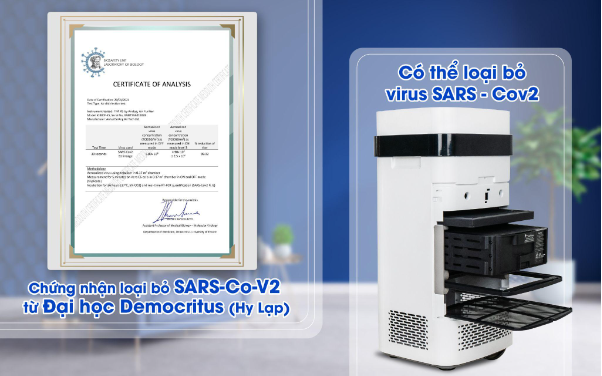 Máy lọc không khí Airdog: giúp loại bỏ tới 99,02% virus SARS-CoV-2 trong không khí- Ảnh 2. Máy lọc không khí Airdog: giúp loại bỏ tới 99,02% virus SARS-CoV-2 trong không khí- Ảnh 2.