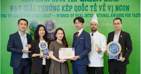 Green Bird giành giải thưởng kép quốc tế về vị ngon- Ảnh 1.