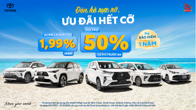 Tiếp tục đà tăng trưởng, Toyota tri ân khách hàng với loạt ưu đãi hấp dẫn- Ảnh 2.