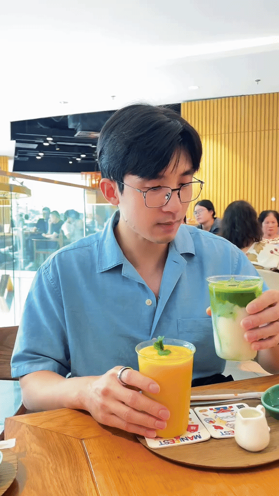 Thiếu gia tập đoàn nổi tiếng cả nước phải "nín thở" khi đi ăn với vợ- Ảnh 1.