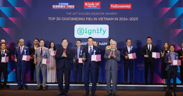 4 năm liên tiếp Signify vinh dự đạt Giải Rồng Vàng- Ảnh 1. 4 năm liên tiếp Signify vinh dự đạt Giải Rồng Vàng- Ảnh 1.
