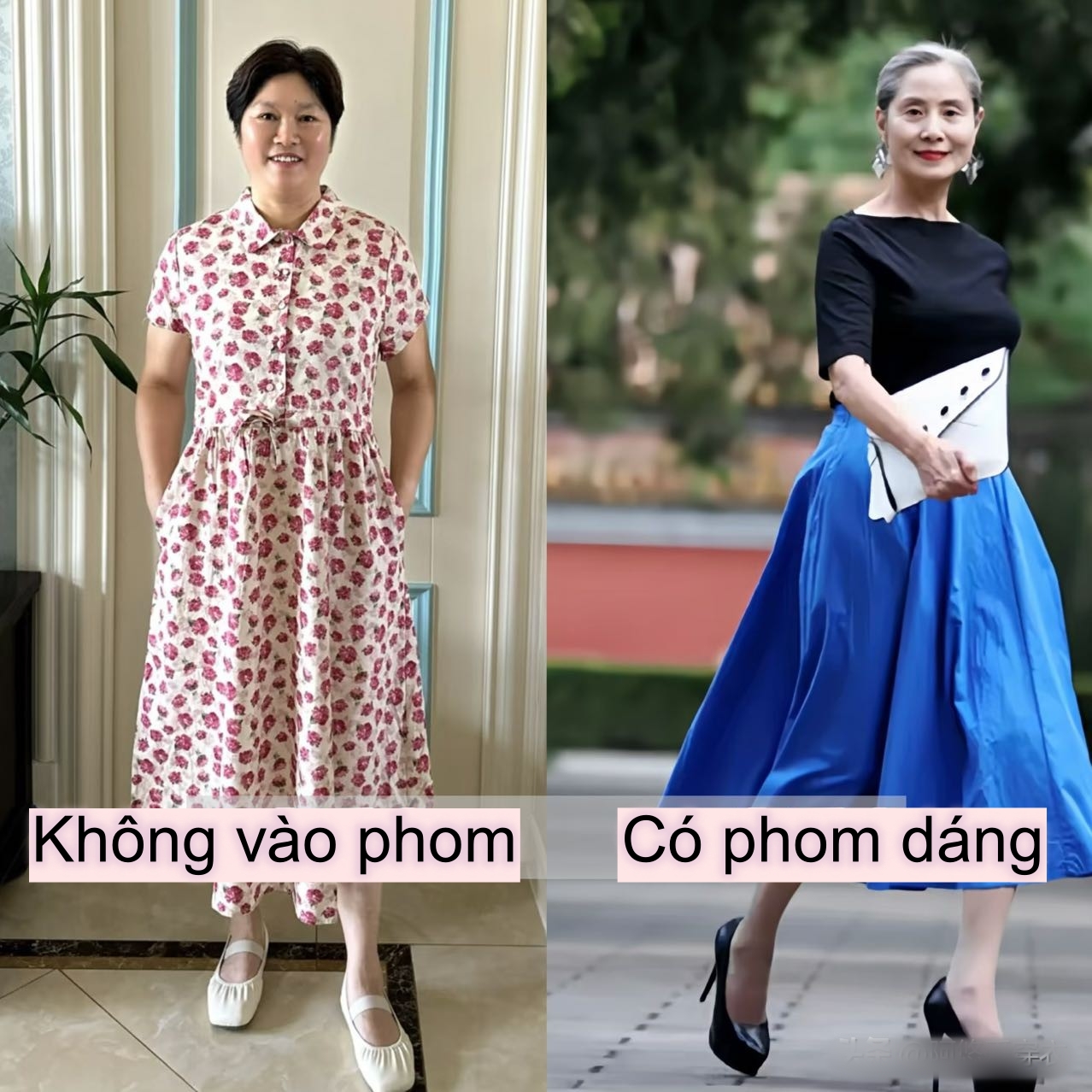 3 sai lầm khiến phụ nữ trung niên mặc đồ đắt tiền nhưng vẫn kém sang- Ảnh 2. 3 sai lầm khiến phụ nữ trung niên mặc đồ đắt tiền nhưng vẫn kém sang- Ảnh 2.