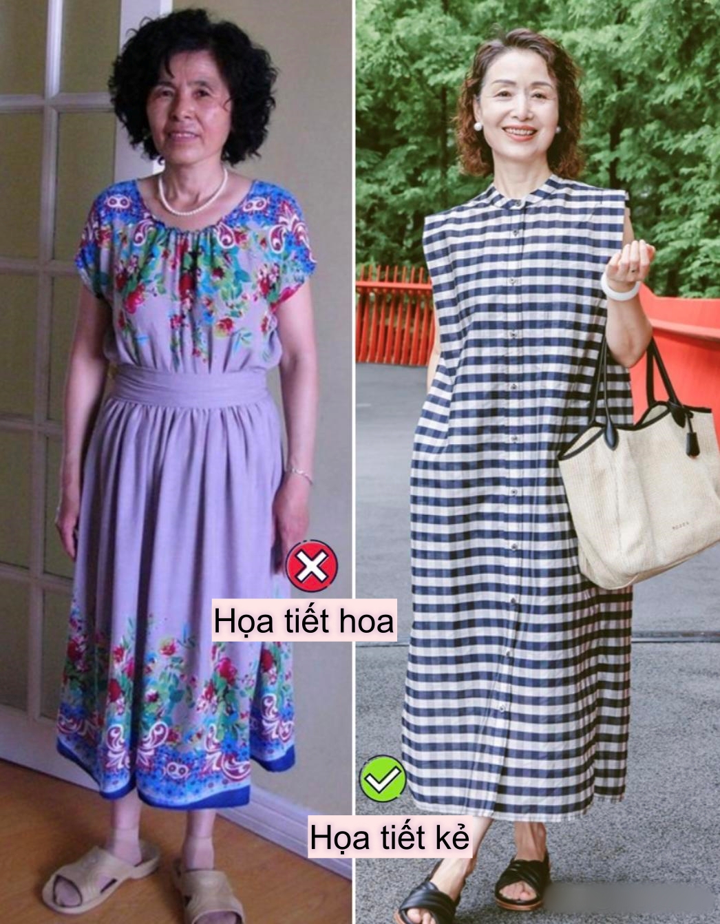 3 sai lầm khiến phụ nữ trung niên mặc đồ đắt tiền nhưng vẫn kém sang- Ảnh 4. 3 sai lầm khiến phụ nữ trung niên mặc đồ đắt tiền nhưng vẫn kém sang- Ảnh 4.