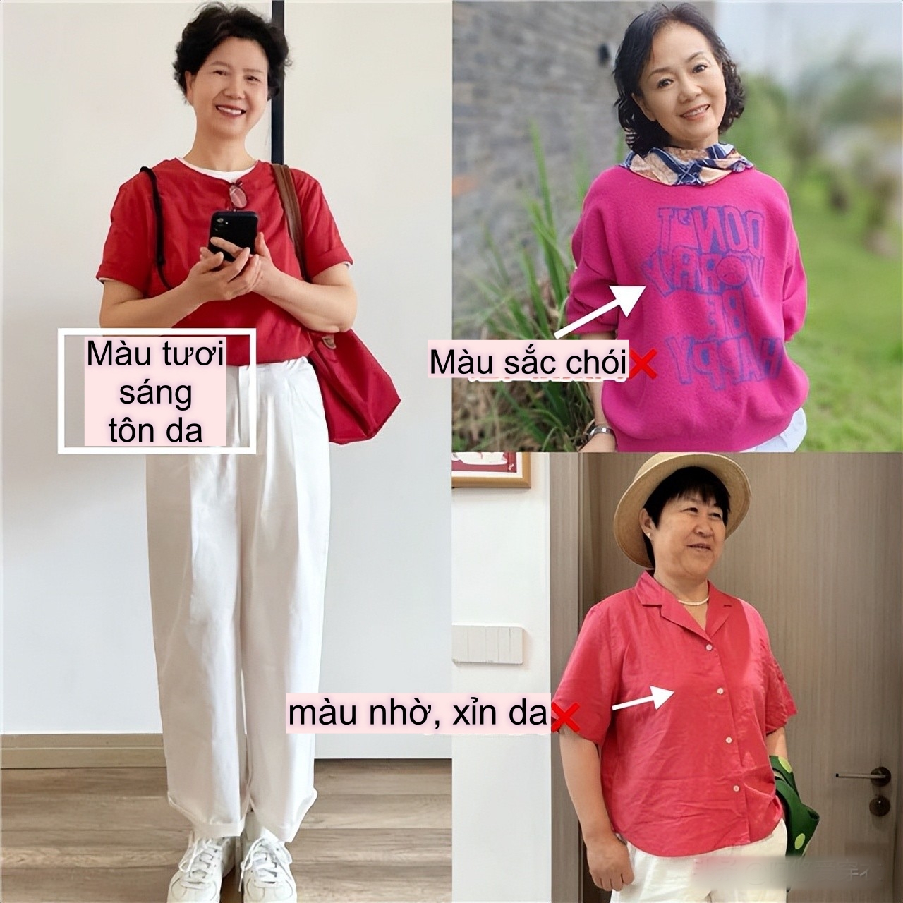 3 sai lầm khiến phụ nữ trung niên mặc đồ đắt tiền nhưng vẫn kém sang- Ảnh 14. 3 sai lầm khiến phụ nữ trung niên mặc đồ đắt tiền nhưng vẫn kém sang- Ảnh 14.