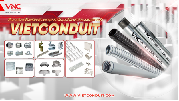 Ống thép IMC chống cháy lan Vietconduit – Giải pháp an toàn điện cho công trình hiện đại- Ảnh 3.