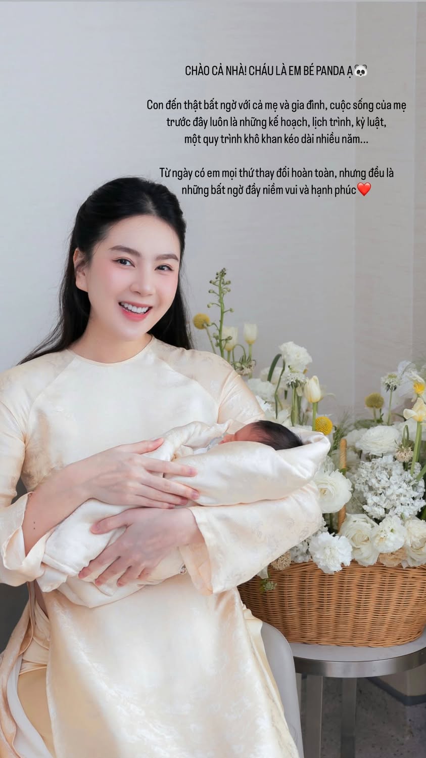 Mai Ngọc và chỉ số không thể hoàn hảo hơn đúng 18 ngày sau sinh, chiều cao-cân nặng lần đầu được tiết lộ chính xác- Ảnh 2.