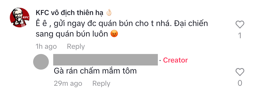 Thông báo khẩn từ KFC Việt Nam về loạt phát ngôn thiếu chuẩn mực- Ảnh 4. Thông báo khẩn từ KFC Việt Nam về loạt phát ngôn thiếu chuẩn mực- Ảnh 4.