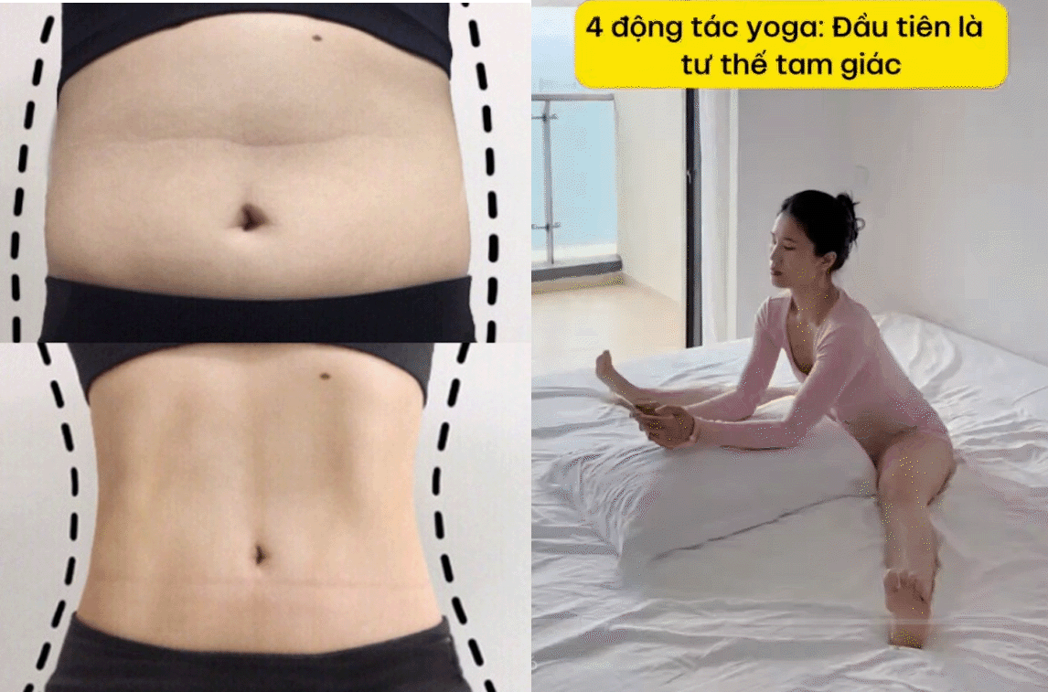 Tư thế siết mỡ đơn giản, làm hàng ngày bụng gọn eo thon- Ảnh 1.