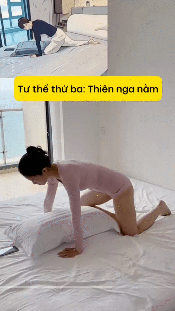 Tư thế siết mỡ đơn giản, làm hàng ngày bụng gọn eo thon- Ảnh 6.