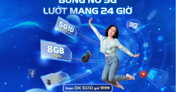 Tăng tốc kết nối, bùng nổ trải nghiệm với gói cước 5G1D của MobiFone- Ảnh 1.