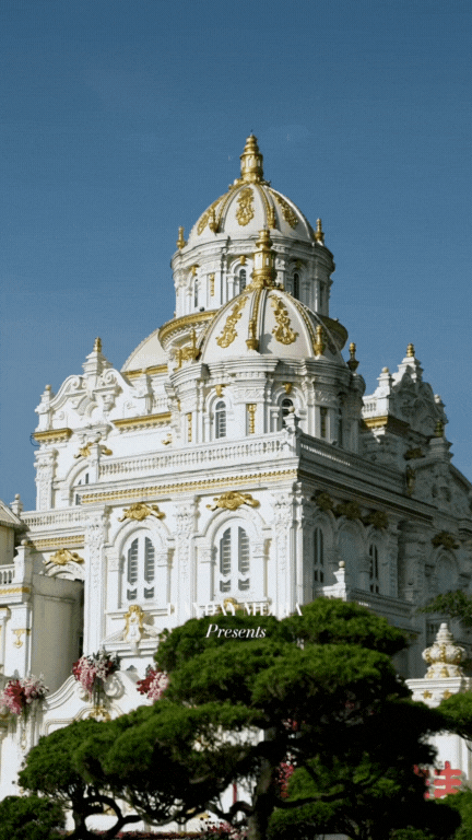 Đám cưới "khủng" hé lộ tư dinh của chú rể gây sốt MXH: Đẹp như lâu đài cổ tích, giá trị khó đoán định!- Ảnh 2.