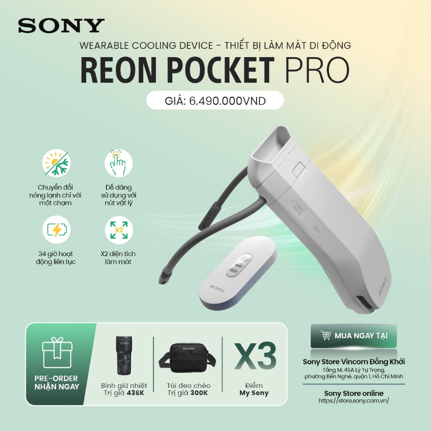 Reon Pocket Pro: Thiết bị đeo thông minh với khả năng làm mát và sưởi ấm vượt trội- Ảnh 5.