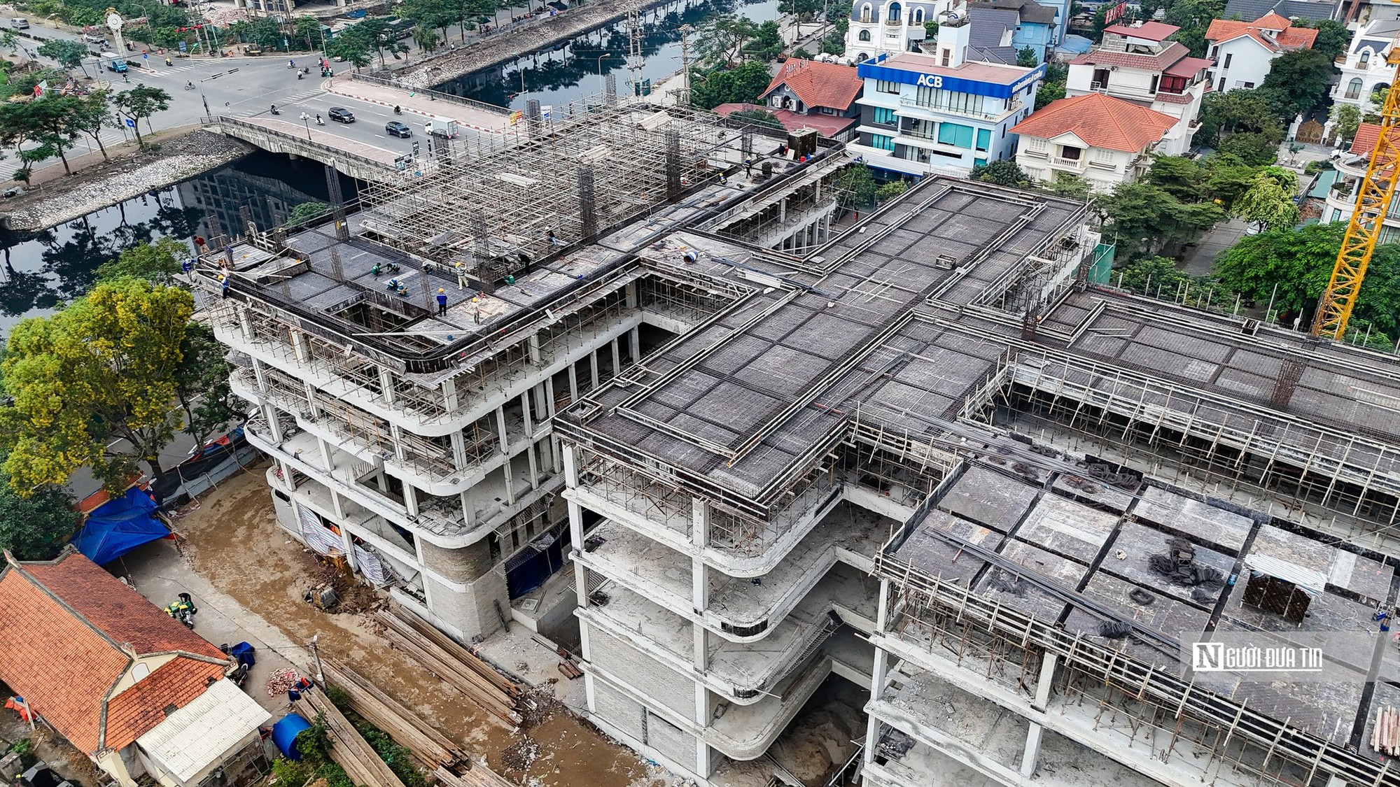 Cận cảnh trường THPT mới cực to đẹp, tuyển sinh TRÀN TUYẾN năm nay tại quận Hoàng Mai: Nhìn cơ sở vật chất mà mê!- Ảnh 5.