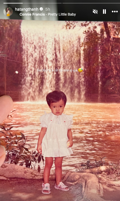 "Nàng dâu hào môn" Tăng Thanh Hà khoe ảnh hồi bé, hoá ra ngọc nữ một thời lại có diện mạo thế này - Ảnh 1.