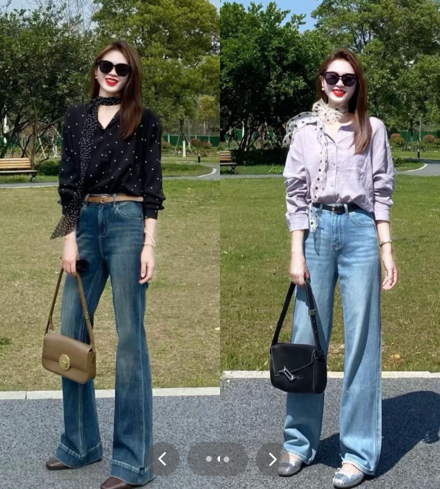 Kiểu quần jeans dành cho phụ nữ tuổi 35+: Tôn dáng, hack chân dài, mặc lên là sang chảnh- Ảnh 1.
