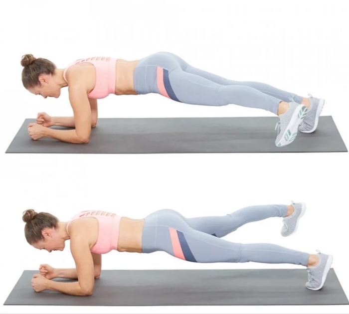 8 biến thể Plank giúp giảm mỡ toàn thân, bụng săn chắc siêu đẹp- Ảnh 6.