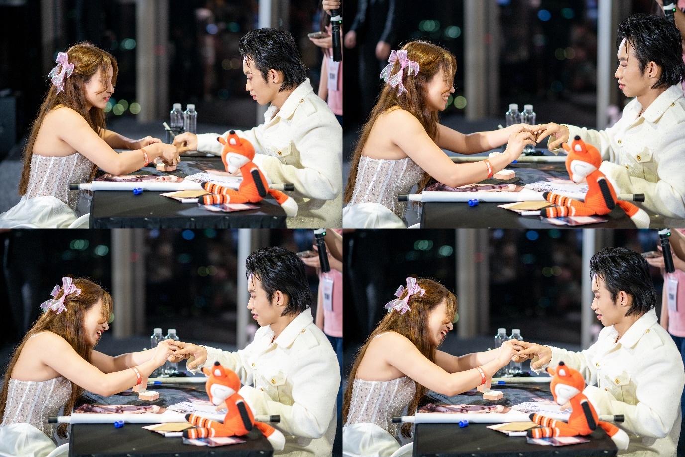 Thắng đời 1 - 0: Cô gái được Kay Trần đeo dây chuyền “tỏ tình” tại fansign- Ảnh 7. Thắng đời 1 - 0: Cô gái được Kay Trần đeo dây chuyền “tỏ tình” tại fansign- Ảnh 7.