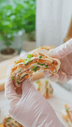 Bữa sáng “nuôi dưỡng tỳ vị”: Món bánh hoa cuốn nhân thịt củ mài, dễ làm lại cực kỳ tốt cho sức khỏe cả nhà- Ảnh 17.