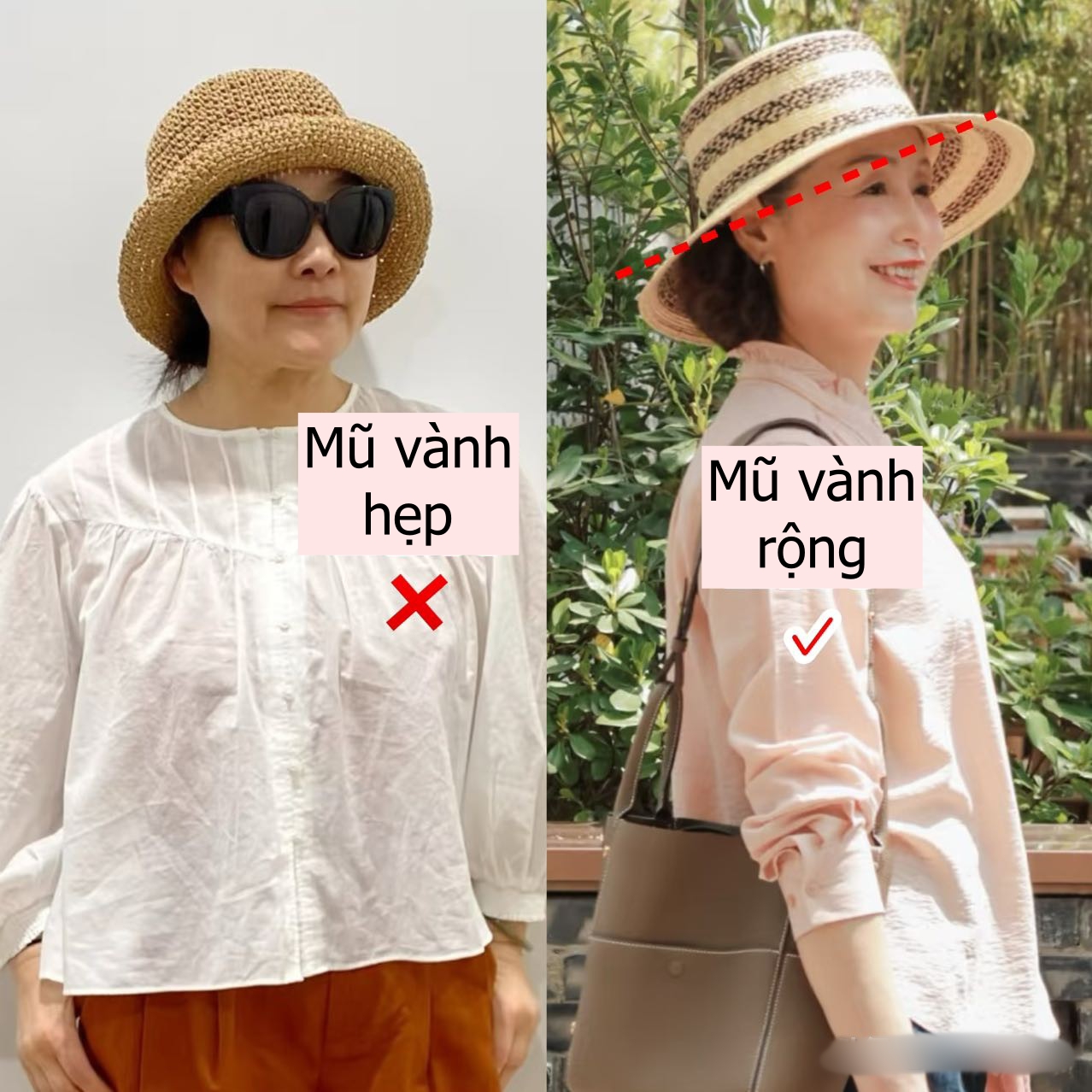 Lời khuyên cho phụ nữ trung niên: 3 kiểu mũ "dù có cho cũng đừng đội" vì vừa rẻ tiền vừa không chống nắng!- Ảnh 11. Lời khuyên cho phụ nữ trung niên: 3 kiểu mũ "dù có cho cũng đừng đội" vì vừa rẻ tiền vừa không chống nắng!- Ảnh 11.