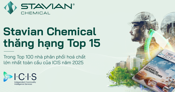 Stavian Hóa Chất lọt top 15 trong 100 nhà phân phối hóa chất lớn nhất toàn cầu- Ảnh 1.
