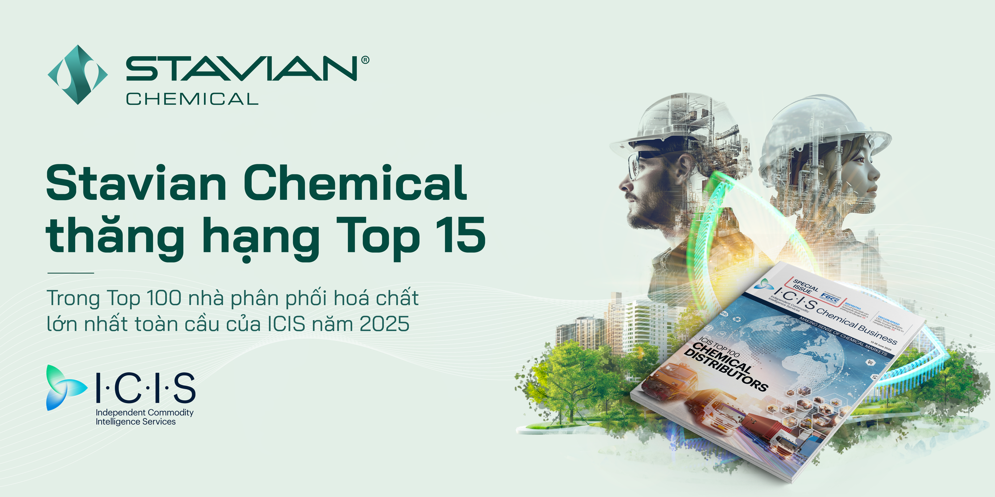 Stavian Hóa Chất lọt top 15 trong 100 nhà phân phối hóa chất lớn nhất toàn cầu- Ảnh 2.