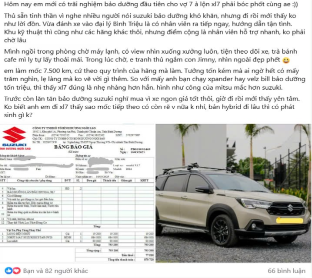 Bảo dưỡng, bảo hành, phụ tùng của Suzuki liệu có phải là những bài toán khó với người dùng ô tô?- Ảnh 2. Bảo dưỡng, bảo hành, phụ tùng của Suzuki liệu có phải là những bài toán khó với người dùng ô tô?- Ảnh 2.