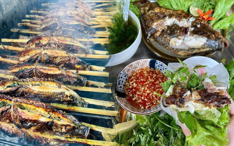 Ăn cá nướng giữa mùa hè oi bức nghe có vẻ nghịch lý? Nhưng với "pa pỉnh tộp", người Tây Bắc có lý do riêng!- Ảnh 1.