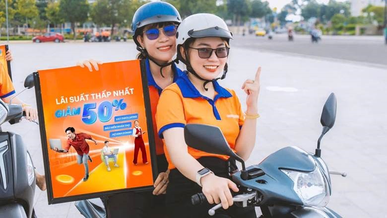 Two women on a scooter  AI-generated content may be incorrect., Picture